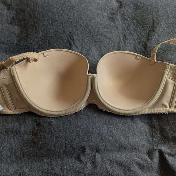 Freya Deco Strapless Convertible 32E Nude - Picture 3 of 5